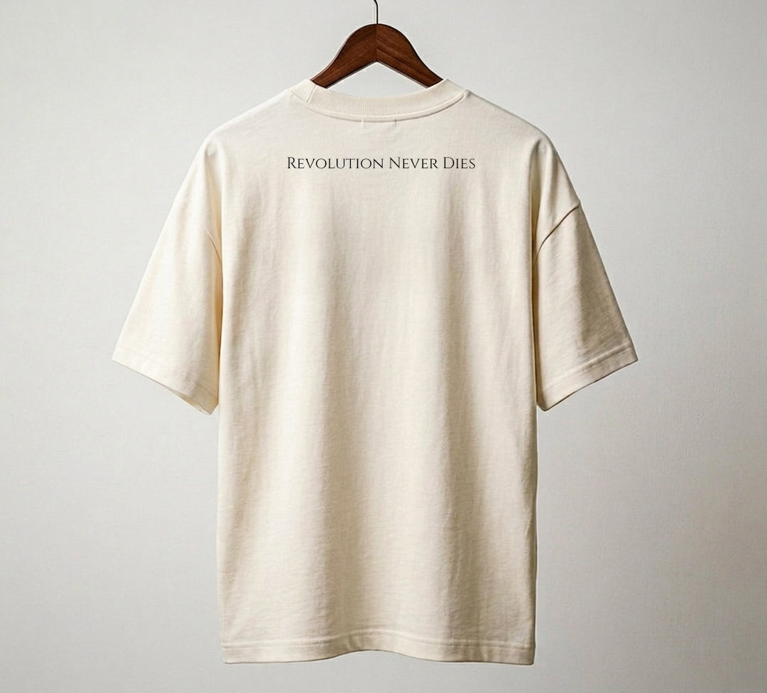 Bhagat Singh Tribute Oversized T-Shirt