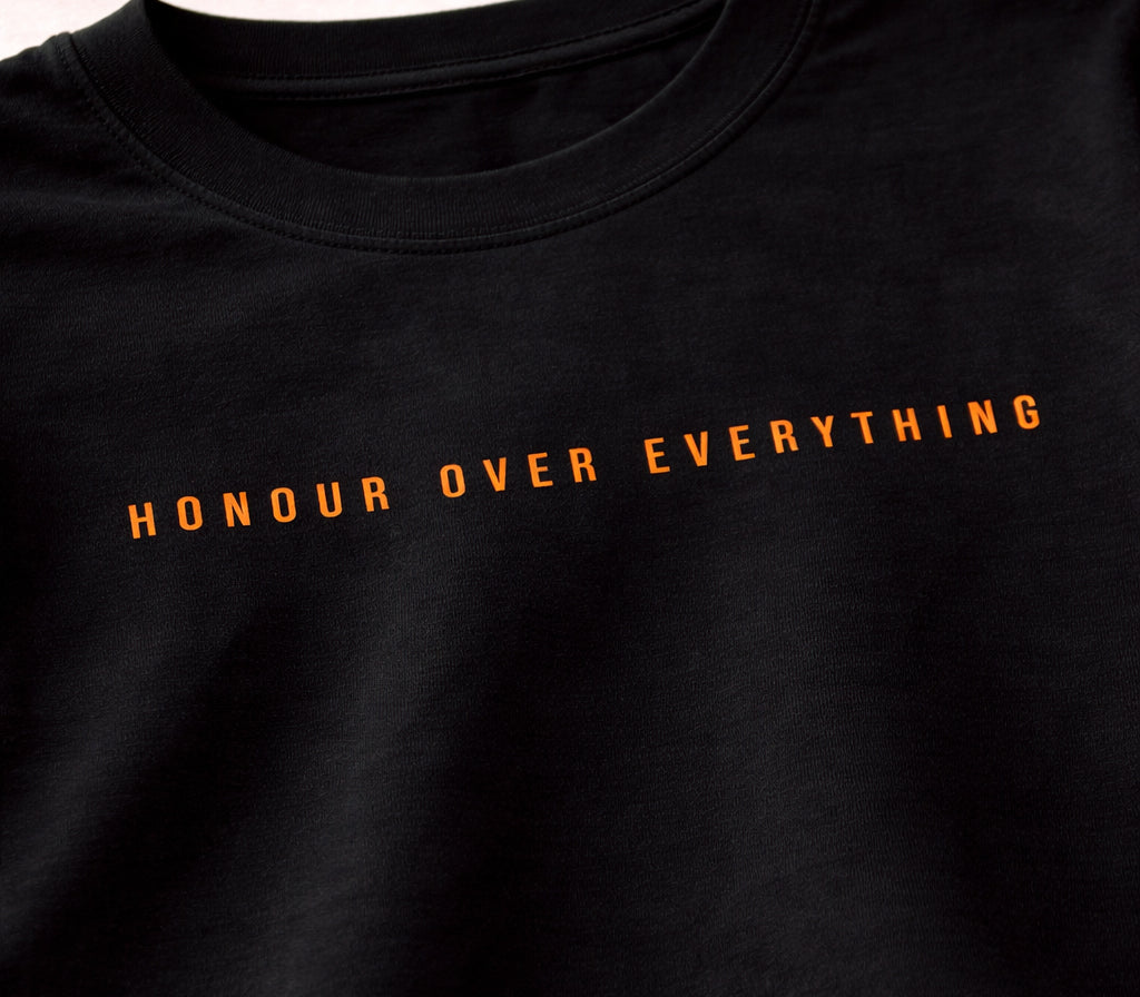 Maharana Pratap – The Unbowed - Oversized Back Printed T-Shirt (Black)